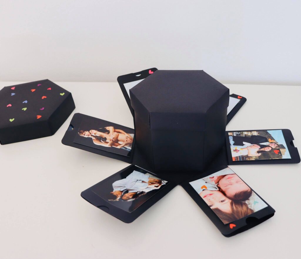 scatola sorpresa explosion Box