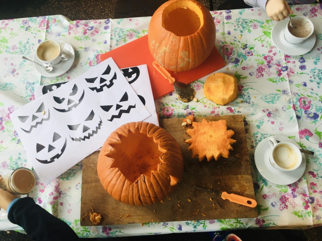 intaglio della zucca