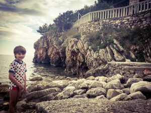Bulgjarica splendida spiaggia in Montenegro