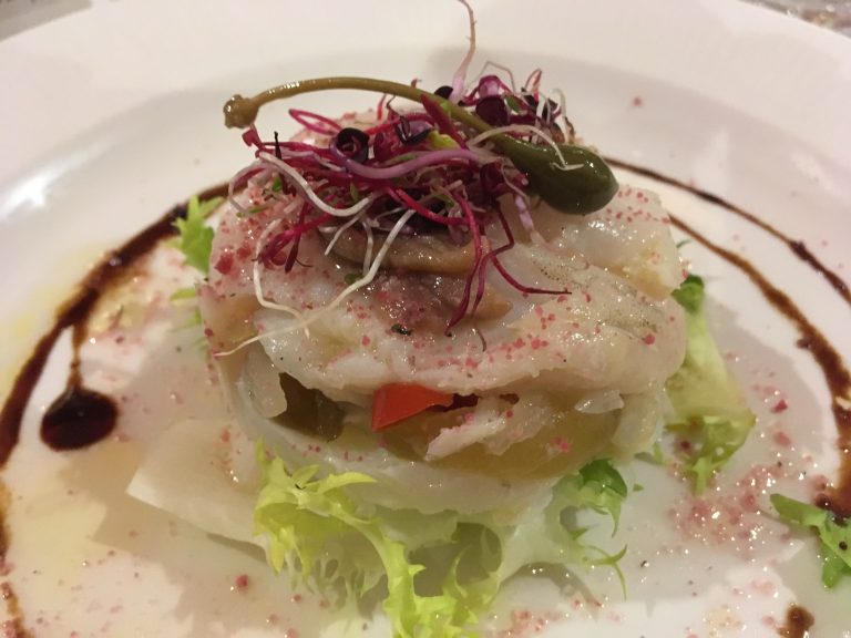 Menu del palazzo Caracciolo di Napoli